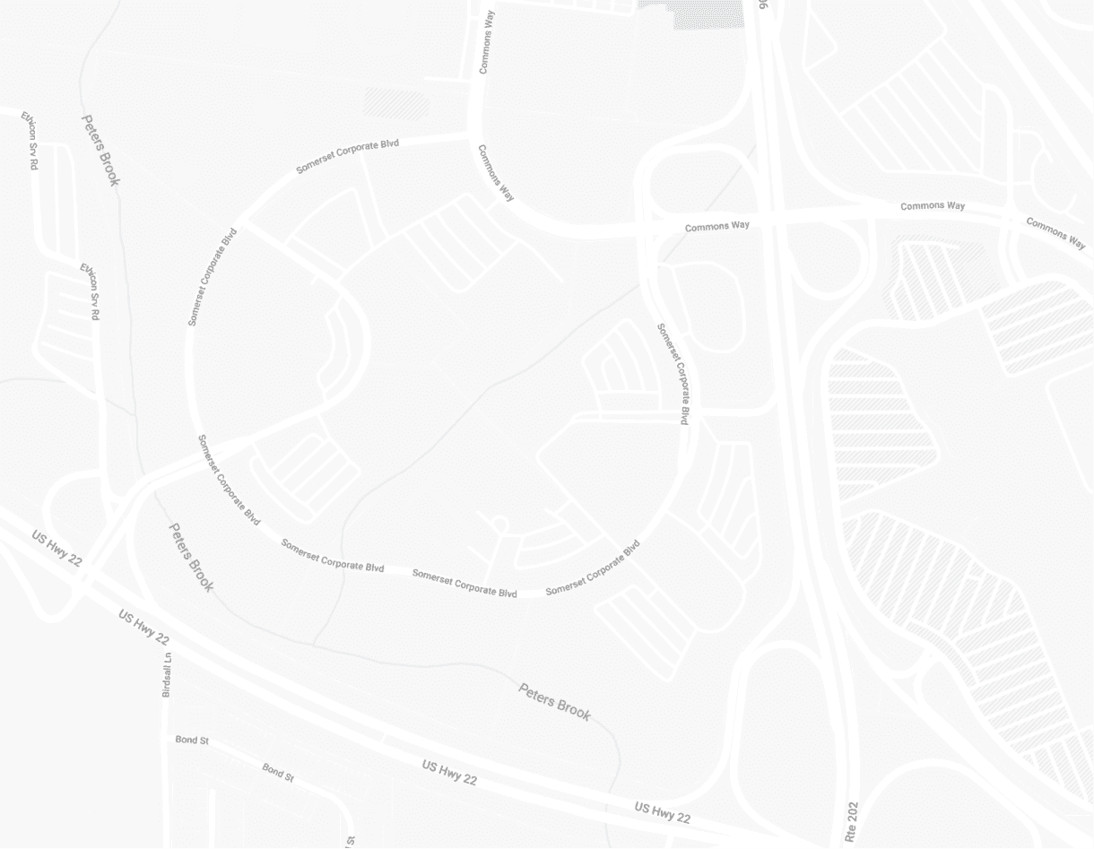 map view of location in New Jersey